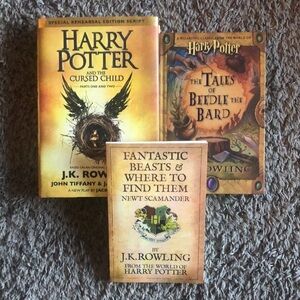 Harry Potter Book Set - Yellow and Brown